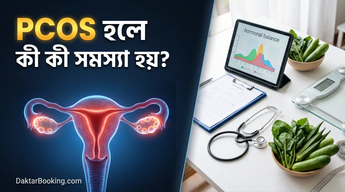 PCOS হলে কী কী সমস্যা হয়? লক্ষণ, কারণ ও প্রতিকারের পূর্ণাঙ্গ গাইড ২০২৬