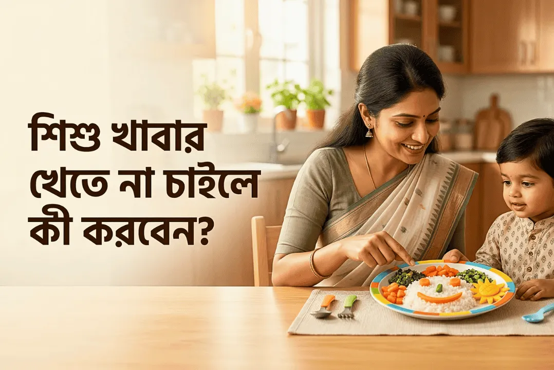 শিশু খাবার খেতে না চাইলে কী করবেন? কারণ, সমাধান এবং শিশুর খাবারের অরুচি কাটানোর সম্পূর্ণ গাইড