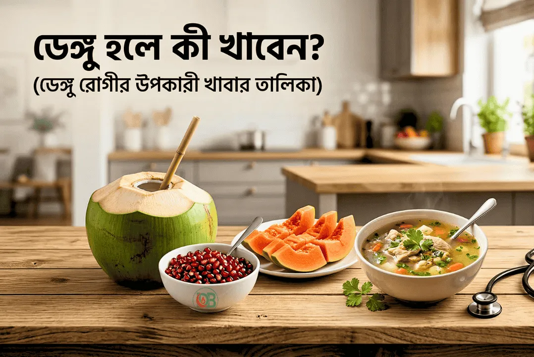 ডেঙ্গু হলে কী খাবেন? দ্রুত প্লাটিলেট বৃদ্ধি ও শক্তি ফিরে পাওয়ার সেরা খাদ্যতালিকা