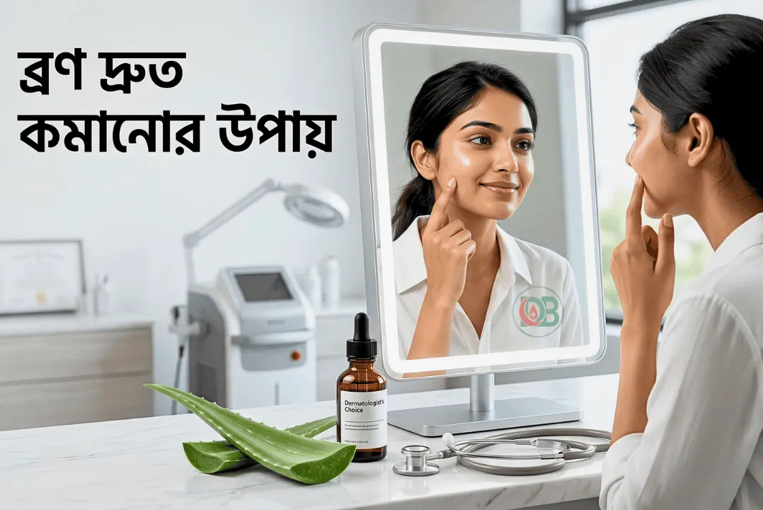 ব্রণ দ্রুত কমানোর উপায়: কারণ, ঘরোয়া প্রতিকার এবং আধুনিক চিকিৎসা পদ্ধতি