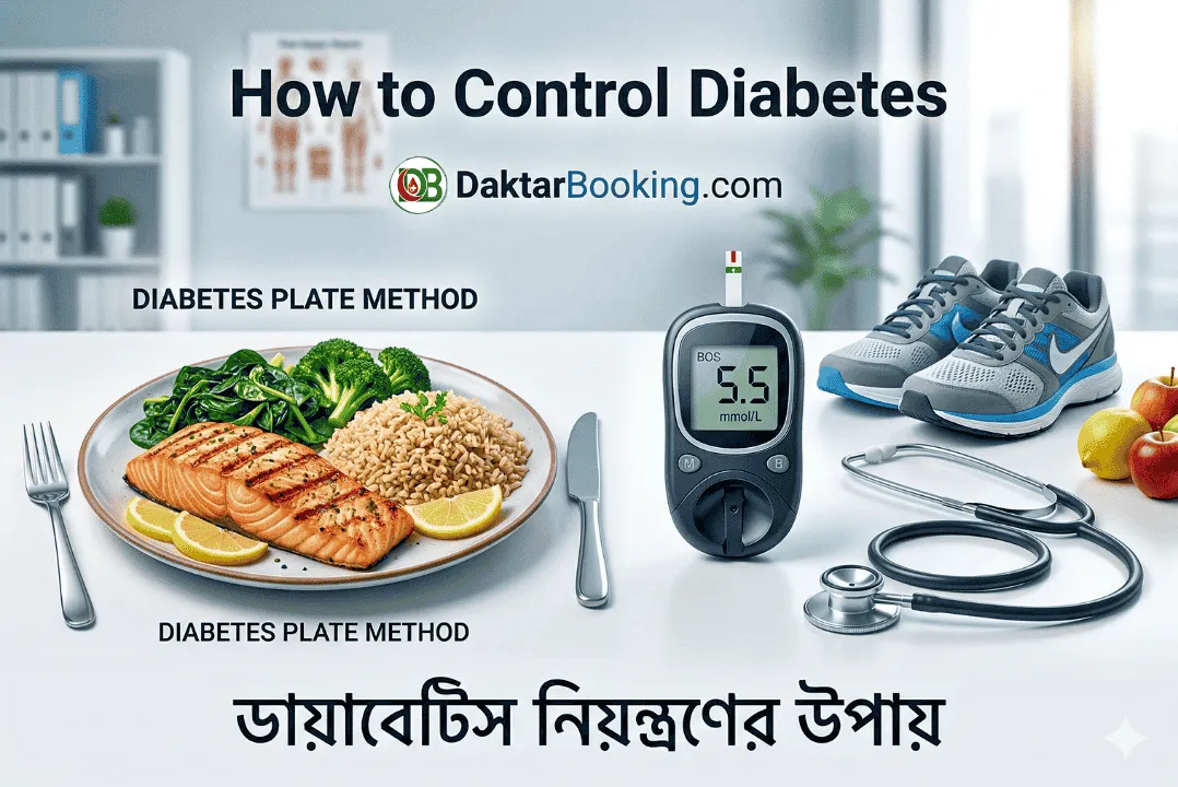 ডায়াবেটিস নিয়ন্ত্রণের উপায়: সুস্থ ও দীর্ঘায়ু জীবনের জন্য একটি পূর্ণাঙ্গ বৈজ্ঞানিক গাইড