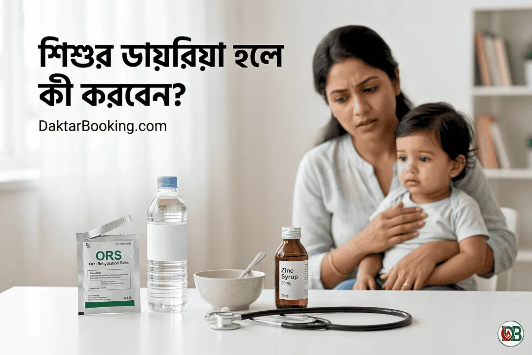 শিশুর ডায়রিয়া হলে কী করবেন? কারণ, লক্ষণ, ঘরোয়া চিকিৎসা এবং জীবনদায়ী গাইড