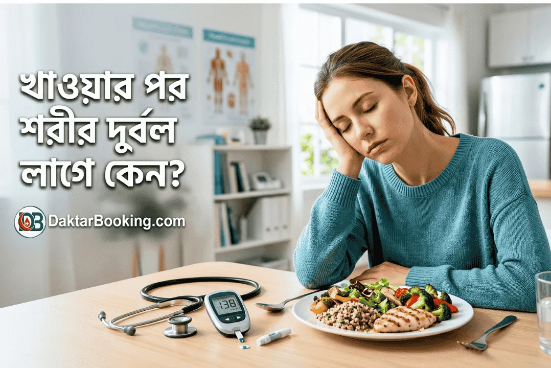 খাওয়ার পর শরীর দুর্বল লাগে কেন? কারণ, লক্ষণ এবং ক্লান্তি কাটানোর পূর্ণাঙ্গ গাইড