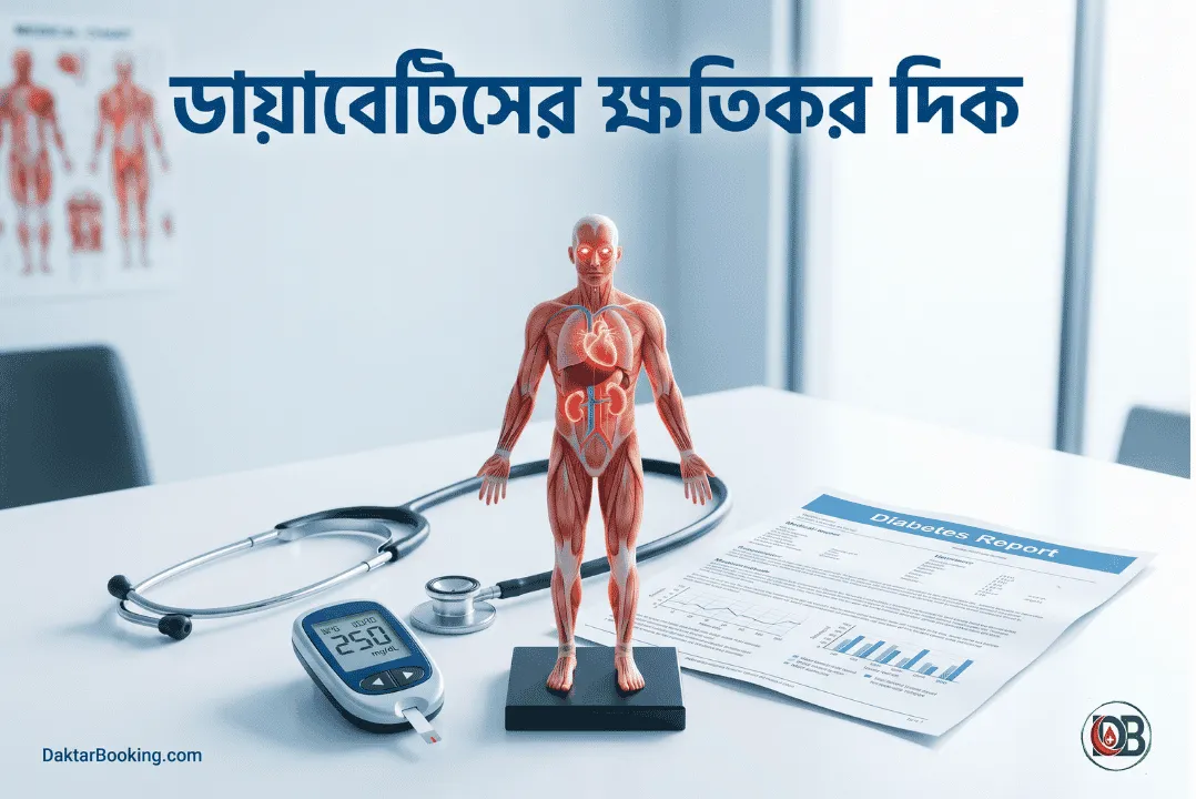 ডায়াবেটিসের ক্ষতিকর দিক: নিরব ঘাতক যখন শরীরের প্রতিটি অঙ্গ গ্রাস করে (পূর্ণাঙ্গ গাইড)